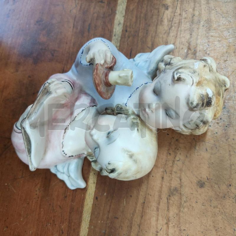 FORMELLA PORCELLANA ANGIOLETTI CON BUGIA ITALY 633 | Mercatino dell'Usato Manduria 2