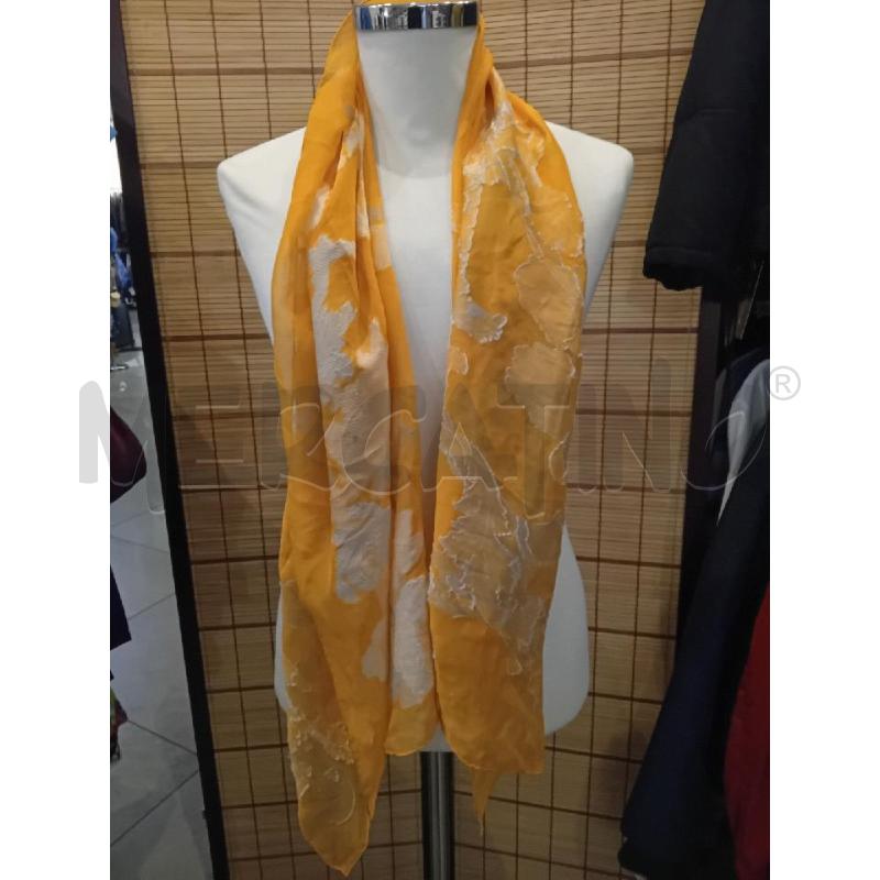 FOULARD GIANFRANCO FERRÈ SETA ARANCIONE DEC PANNA | Mercatino dell'Usato Manduria 1