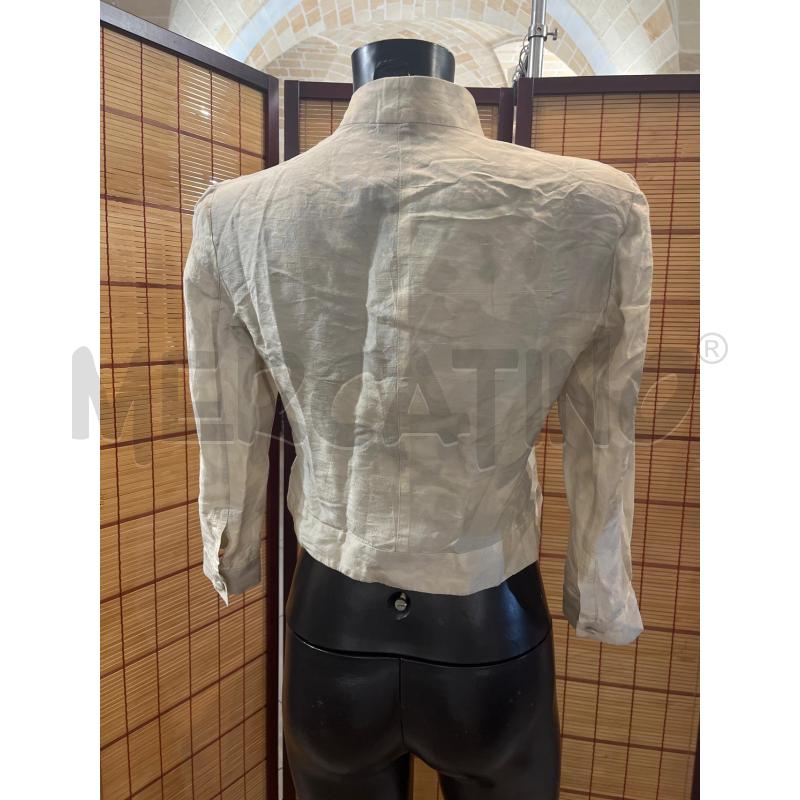 GIACCA DONNA ARMANI COLLEZIONI GRIGIA BEIGE ZIP | Mercatino dell'Usato Manduria 2