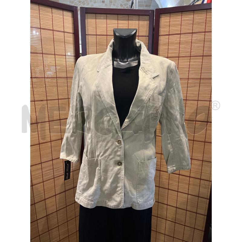 GIACCA DONNA FENDI 48 JEANS BEIGE | Mercatino dell'Usato Manduria 1