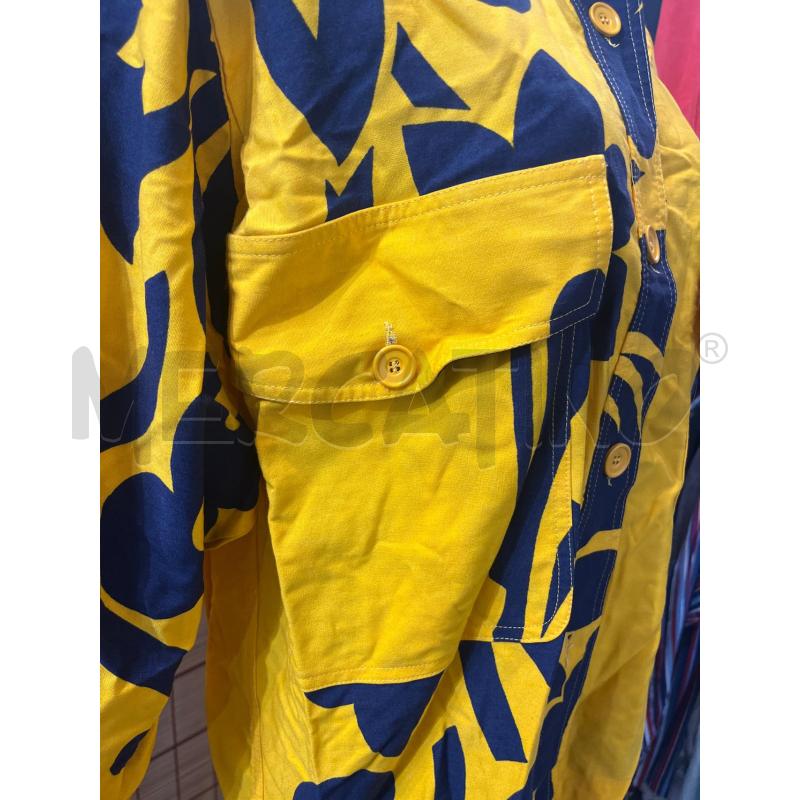 GIACCA DONNA VAKS GIALLA BLU OVER VINTAGE | Mercatino dell'Usato Manduria 3