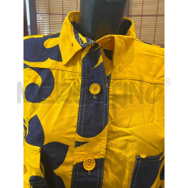 GIACCA DONNA VAKS GIALLA BLU OVER VINTAGE | Mercatino dell'Usato Manduria 4