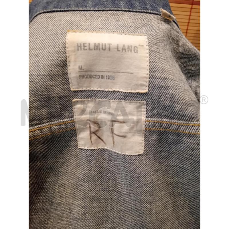 GIACCA UOMO 50 HELMUT LANG JEANS BLU  | Mercatino dell'Usato Manduria 5