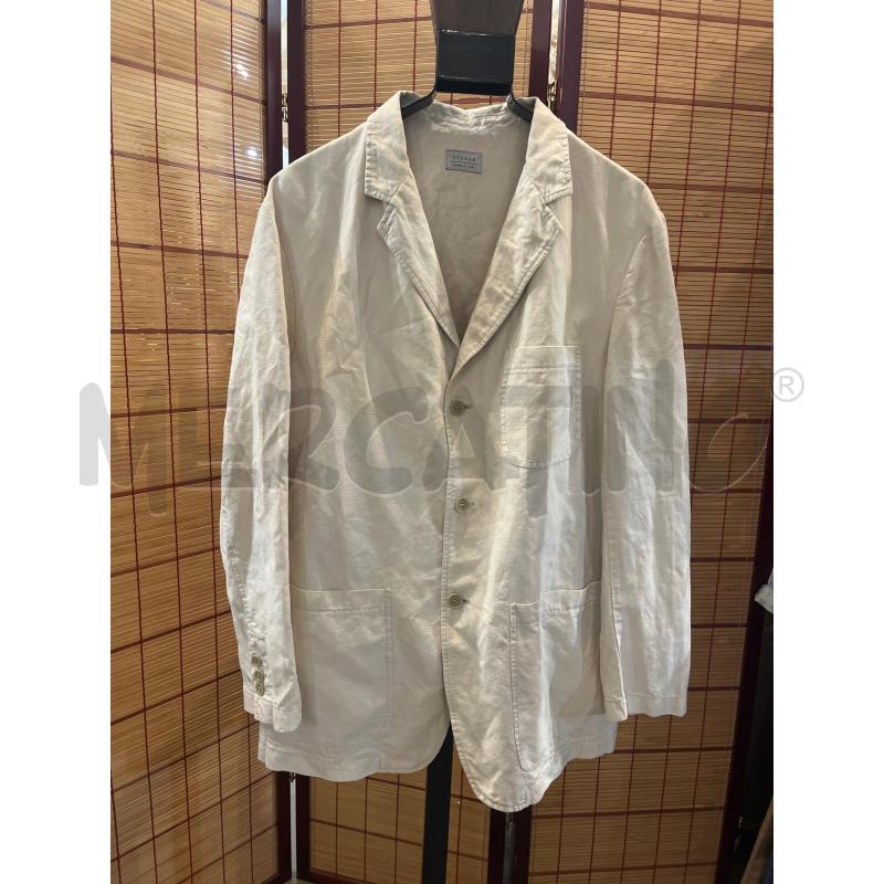 GIACCA UOMO 52 HERMAN BEIGE MISTO LINO | Mercatino dell'Usato Manduria 1