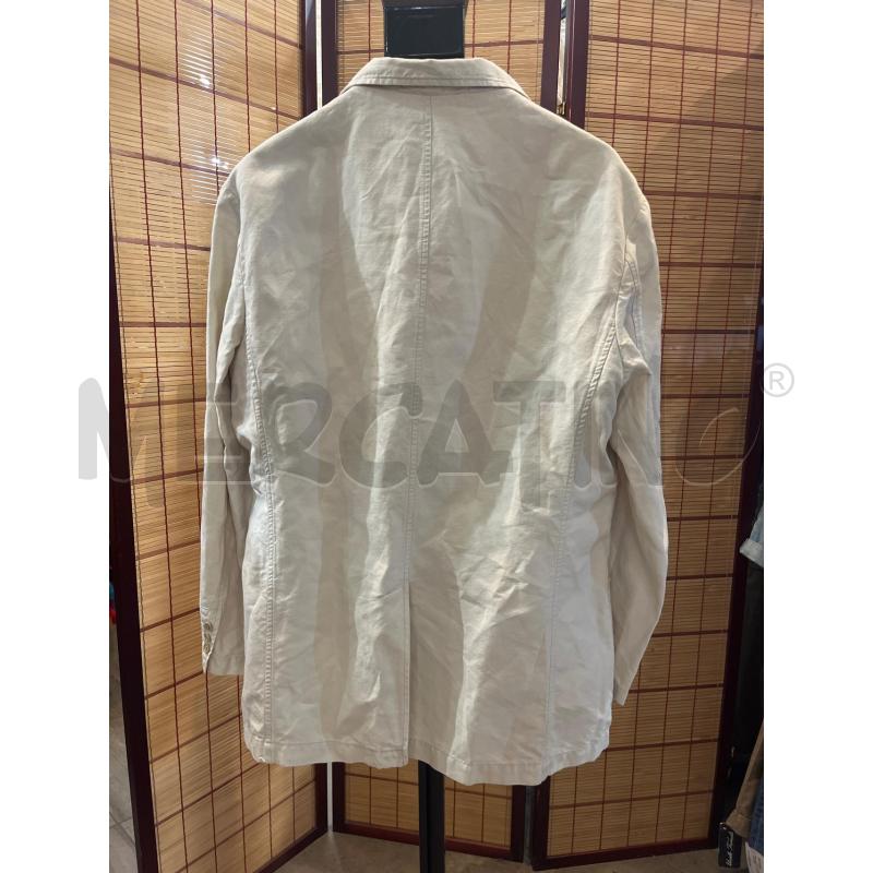 GIACCA UOMO 52 HERMAN BEIGE MISTO LINO | Mercatino dell'Usato Manduria 2
