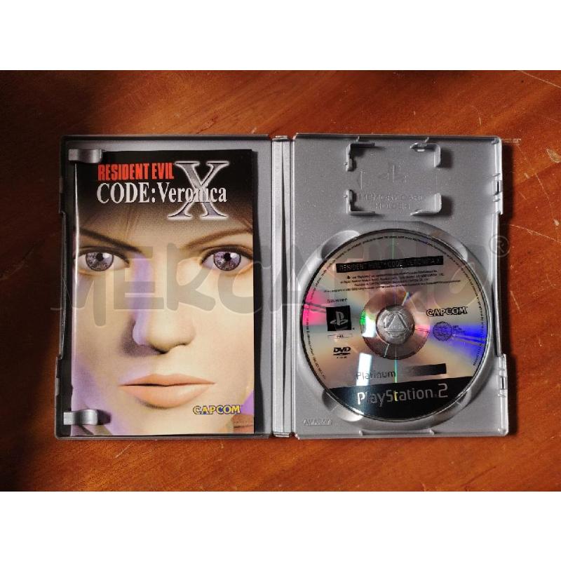 GIOCO PS2 RESIDENT EVIL CODE VERONICA X | Mercatino dell'Usato Manduria 2