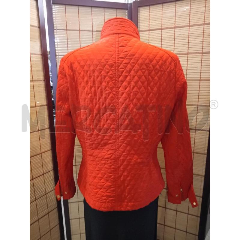 GIUBBINO DONNA 48 WEEKEND MAXMARA ROSSO CERNIERA DORATA  | Mercatino dell'Usato Manduria 3