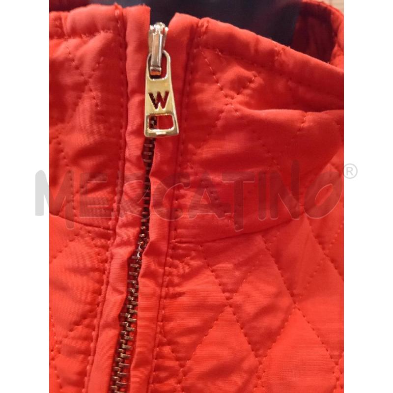 GIUBBINO DONNA 48 WEEKEND MAXMARA ROSSO CERNIERA DORATA  | Mercatino dell'Usato Manduria 4