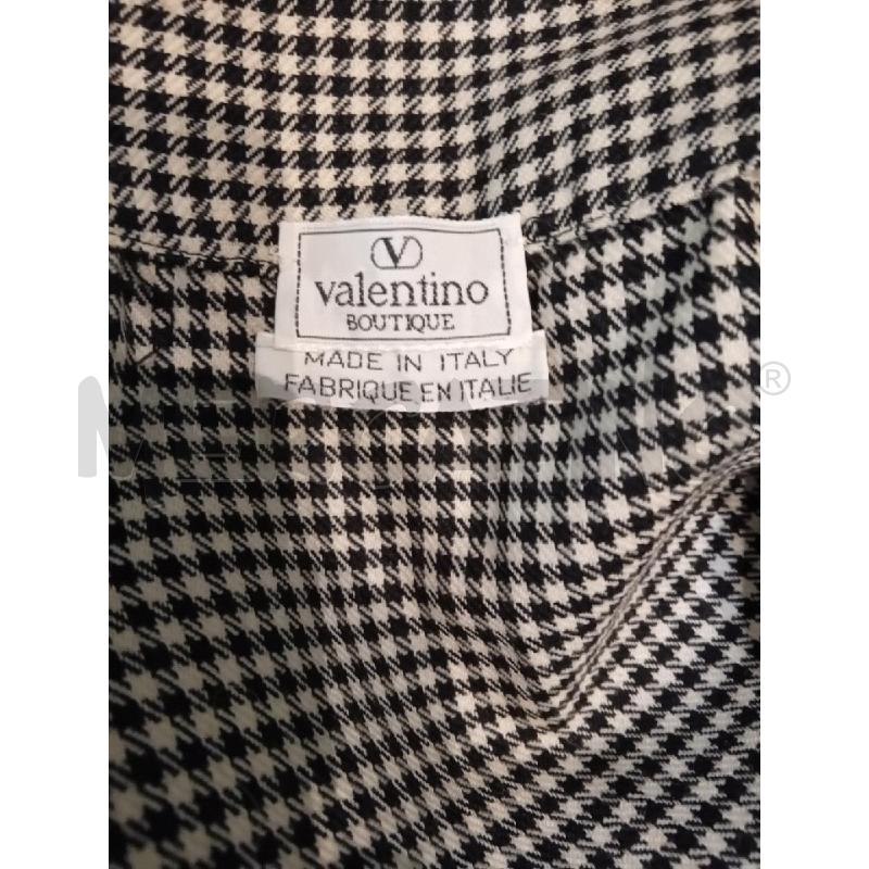GONNA 40 VALENTINO BOUTIQUE BIANCA NERA BORDO SFRANGIATO | Mercatino dell'Usato Manduria 5