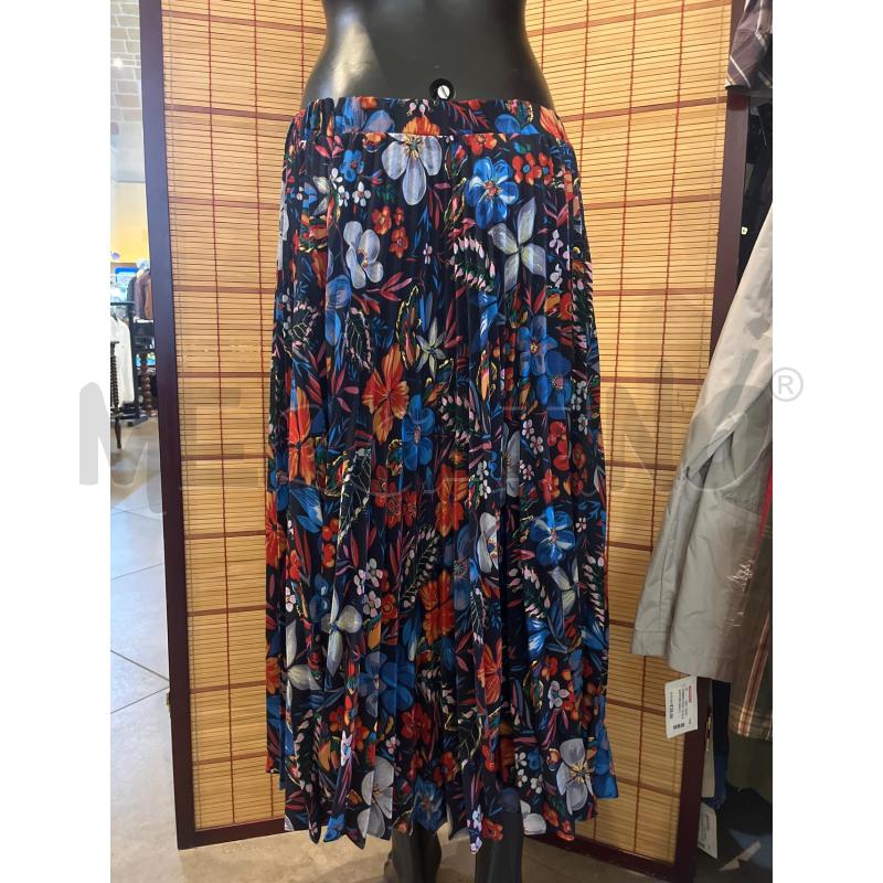 GONNA 42 ESSENTIEL ANTWERP PLISSETTATA BLU FIORI | Mercatino dell'Usato Manduria 2