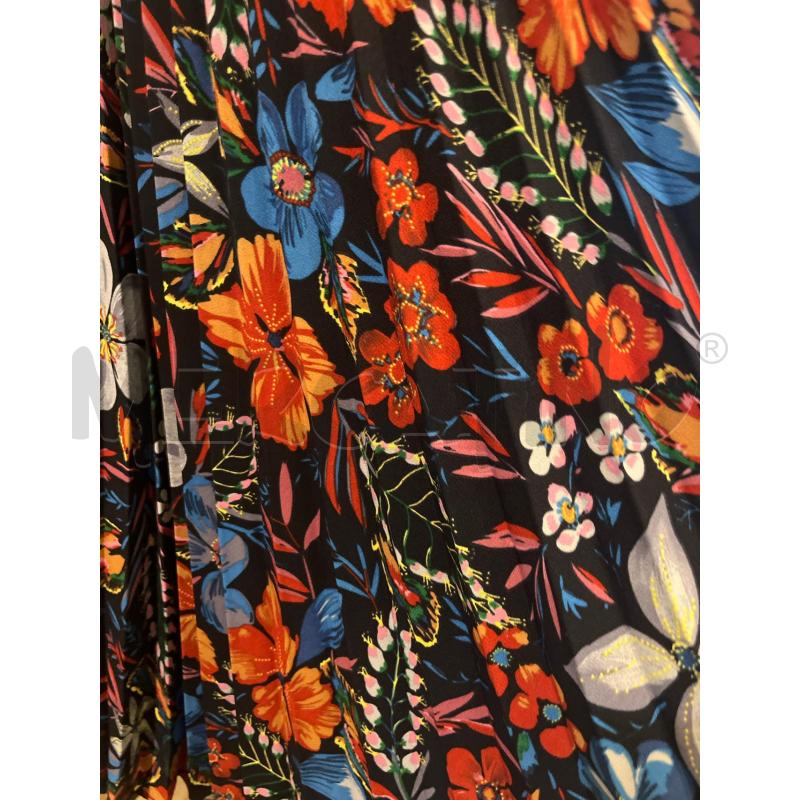 GONNA 42 ESSENTIEL ANTWERP PLISSETTATA BLU FIORI | Mercatino dell'Usato Manduria 3