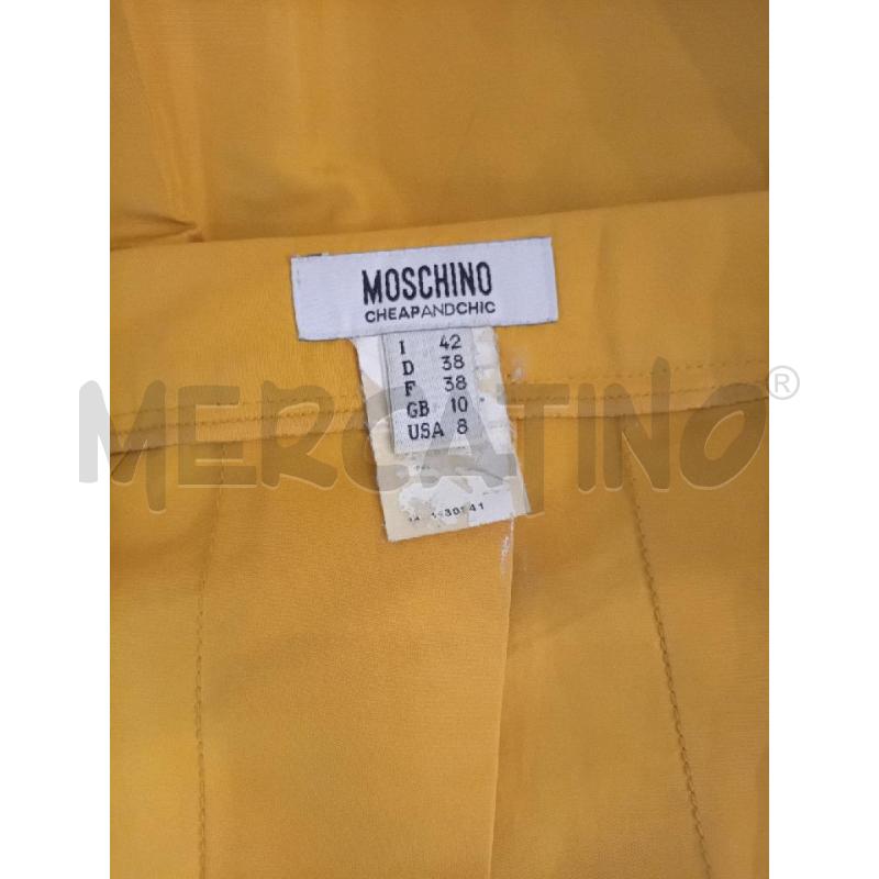 GONNA MOSCHINO SENAPE  | Mercatino dell'Usato Manduria 4