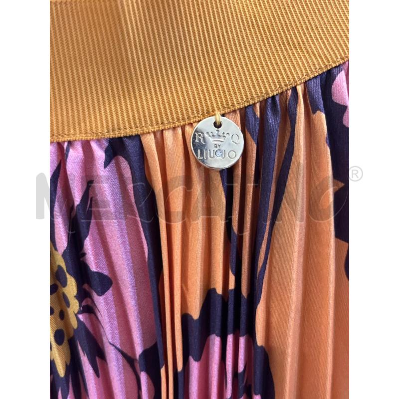 GONNA M LIU-JO ARANCIO FIORI ROSA  | Mercatino dell'Usato Manduria 4