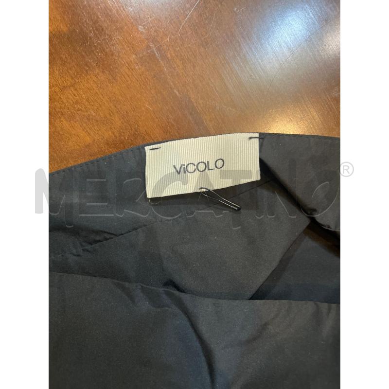 GONNA M VICOLO NERA BALZE VOLUMINOSA CORTA | Mercatino dell'Usato Manduria 4