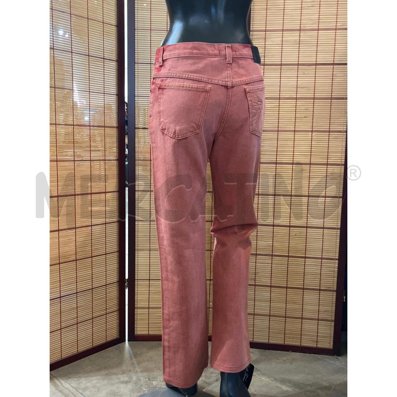 JEANS DONNA VERSACE ROSSO EFFETTO STINTO | Mercatino dell'Usato Manduria 2