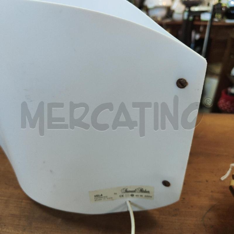 LAMPADA DA TAVOLO SAMUEL PARKER VELA BIANCA | Mercatino dell'Usato Manduria 5