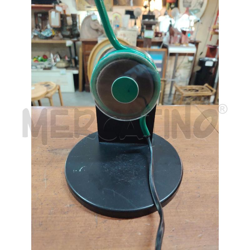 LAMPADA EFFETTOLUCE POSTMODERNA NERA VERDE | Mercatino dell'Usato Manduria 3