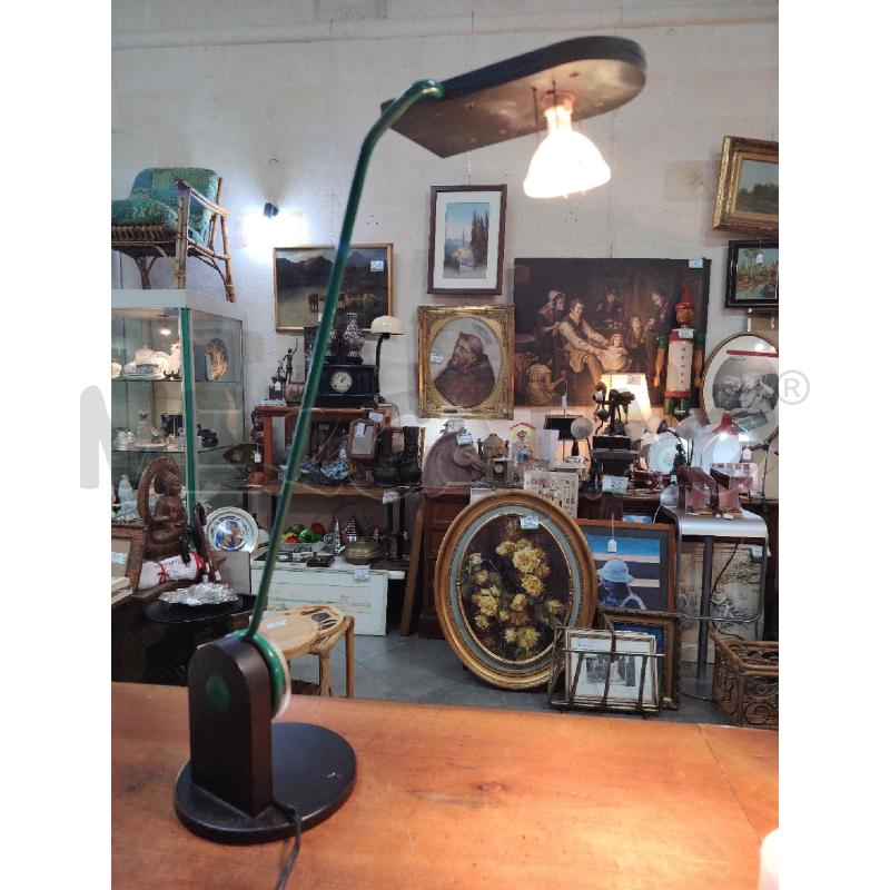 LAMPADA EFFETTOLUCE POSTMODERNA NERA VERDE | Mercatino dell'Usato Manduria 4