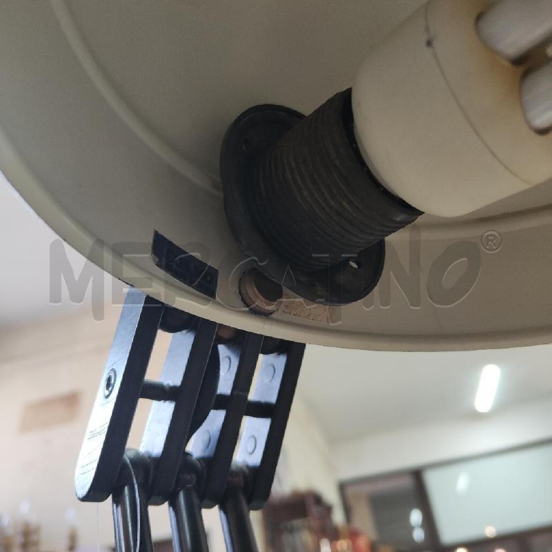 LAMPADA ERAZIO COSMO METALLO NERO DA TAVOLO  | Mercatino dell'Usato Manduria 4