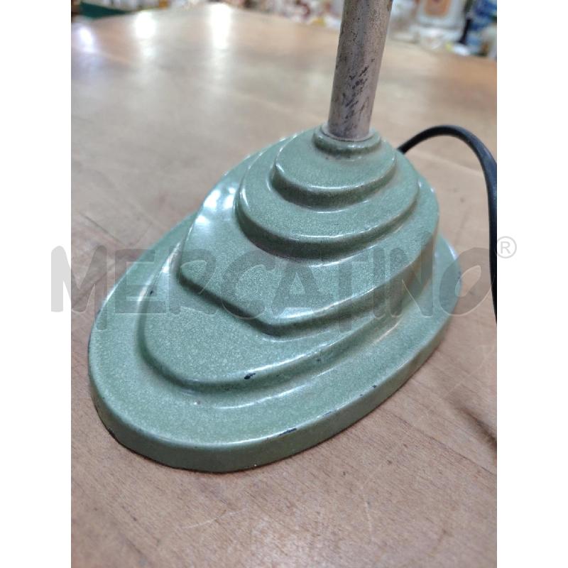LAMPADA MINISTERIALE ANNI '60 VERDE PALLIDO  | Mercatino dell'Usato Manduria 3