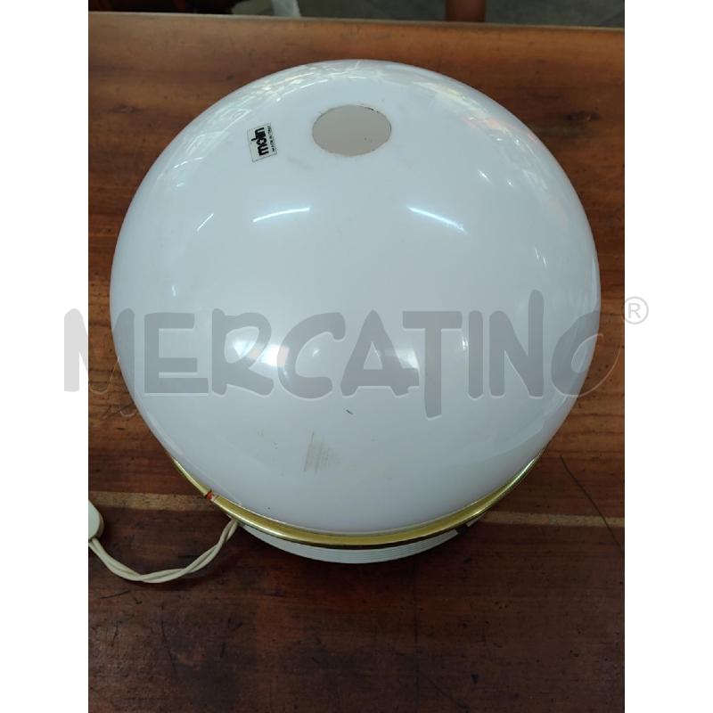 LAMPADA MOLIN PLASTICA METALLO SFERA ANNI 70 | Mercatino dell'Usato Manduria 3