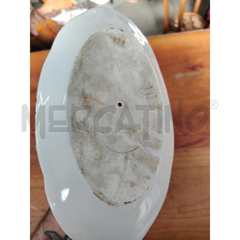 LEGUMIERA PORCELLANA BIANCA XIX SECOLO CON DIFETTI | Mercatino dell'Usato Manduria 4
