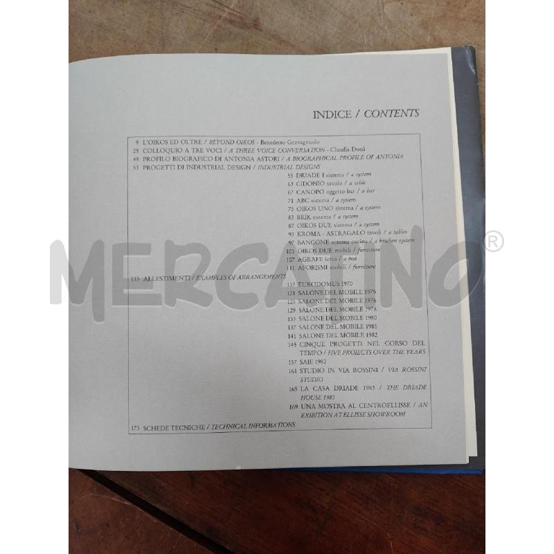 LIBRO ANTONIA ASTORI DESIGNER  | Mercatino dell'Usato Manduria 5
