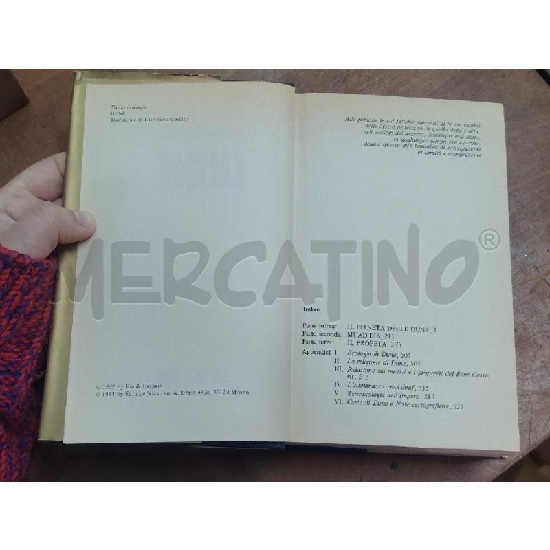 LIBRO DUNE SERIE ORO EDITRICE NORD 1973 | Mercatino dell'Usato Manduria 4