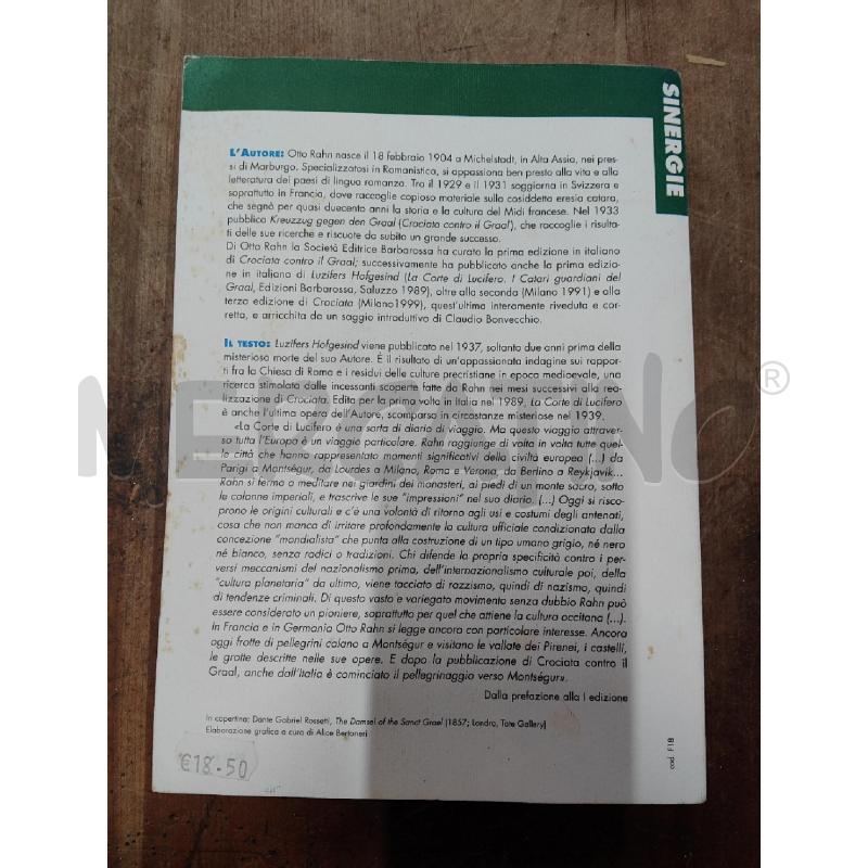 LIBRO LA CORTE DI LUCIFERO  | Mercatino dell'Usato Manduria 2