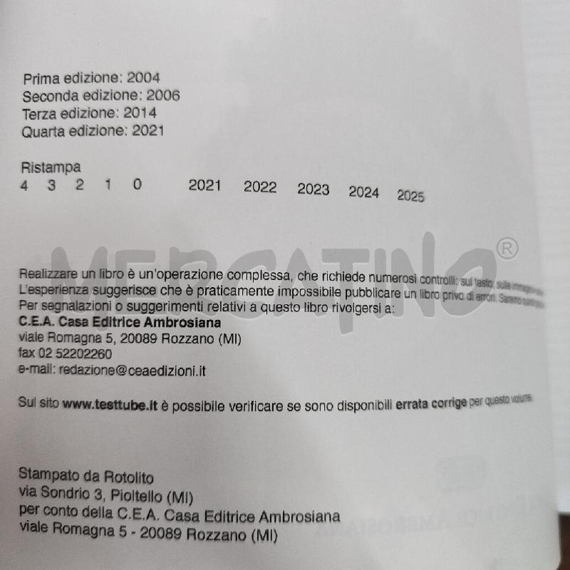 LIBRO LA FORMAZIONE SANITARIA DELL'OSS QUARTA EDIZIONE | Mercatino dell'Usato Manduria 3