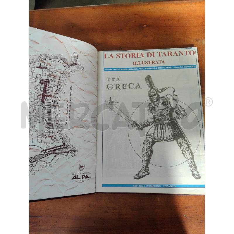 LIBRO STORIA DI TARANTO ILLUSTRATA | Mercatino dell'Usato Manduria 2