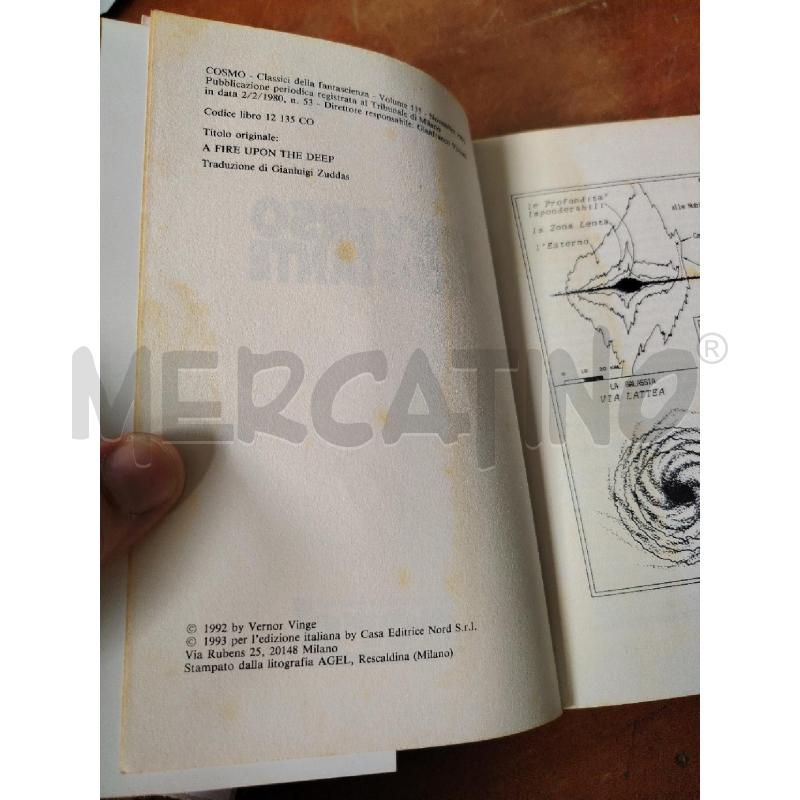 LIBRO UNIVERSO INCOSTANTE VERNOR VINGE COSMO SERIE ORO | Mercatino dell'Usato Manduria 5