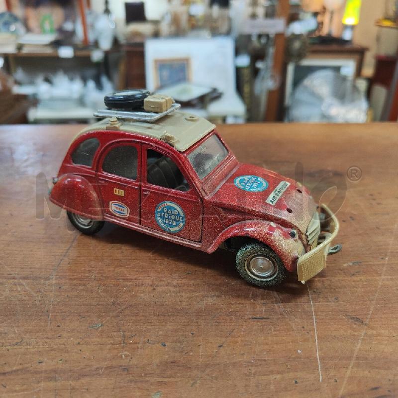 MACCHININA POLISTIL ROSSA CITROEN 2CV RIDE AFRIQUE  | Mercatino dell'Usato Manduria 1