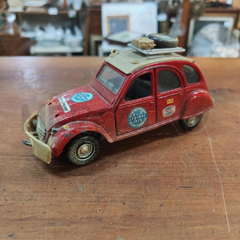 MACCHININA POLISTIL ROSSA CITROEN 2CV RIDE AFRIQUE  | Mercatino dell'Usato Manduria 2