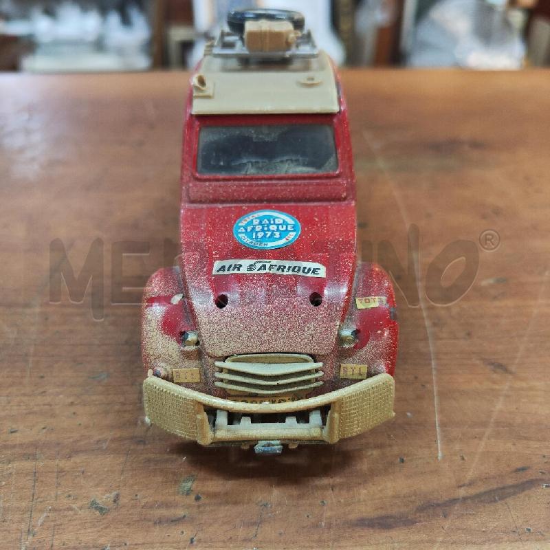 MACCHININA POLISTIL ROSSA CITROEN 2CV RIDE AFRIQUE  | Mercatino dell'Usato Manduria 3