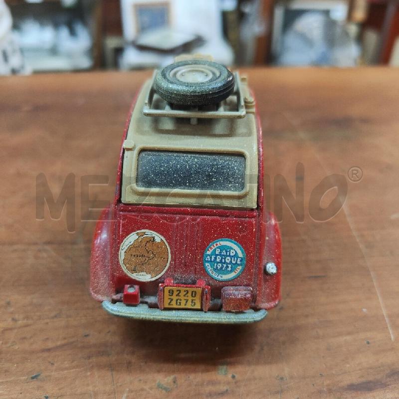 MACCHININA POLISTIL ROSSA CITROEN 2CV RIDE AFRIQUE  | Mercatino dell'Usato Manduria 4