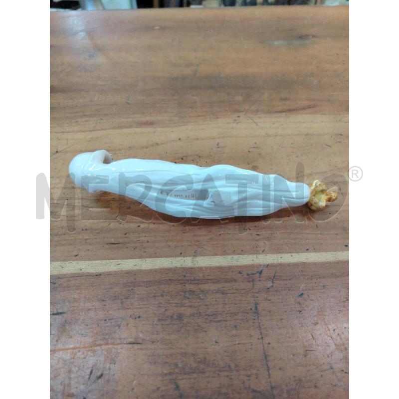 MADONNINA CERAMICA EPOCA CON PICCOLA ACQUASANTIERA E FIORI | Mercatino dell'Usato Manduria 5