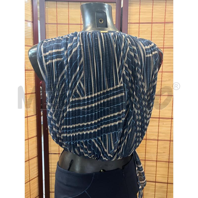 MAGLIA DONNA 38 NENETTE BLU LUREX BEIGE  | Mercatino dell'Usato Manduria 2