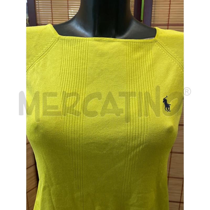 MAGLIA DONNA POLO RALPH LAUREN LIME | Mercatino dell'Usato Manduria 3