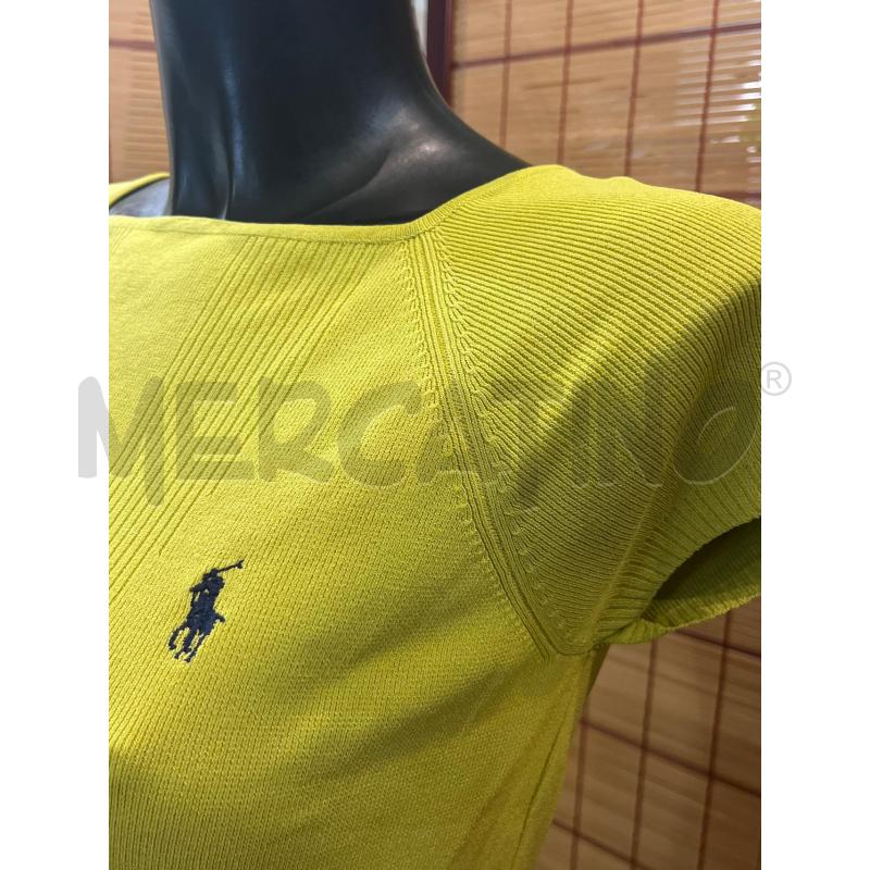 MAGLIA DONNA POLO RALPH LAUREN LIME | Mercatino dell'Usato Manduria 4