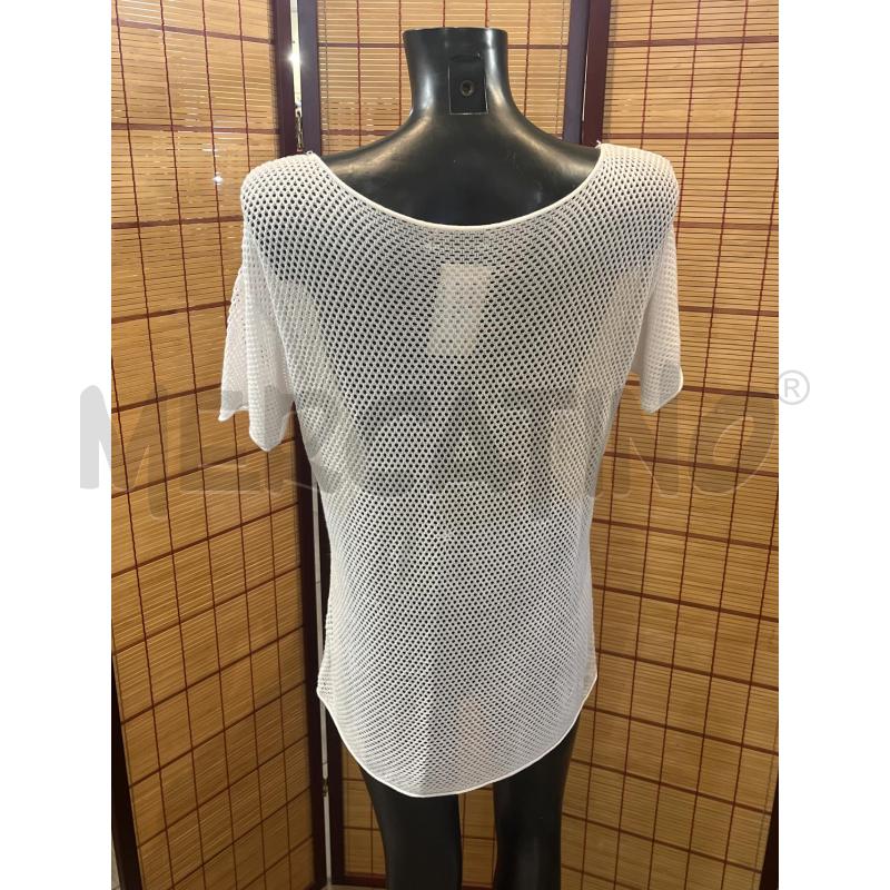 MAGLIA DONNA POURMOI BIANCA TRAFORATA | Mercatino dell'Usato Manduria 2