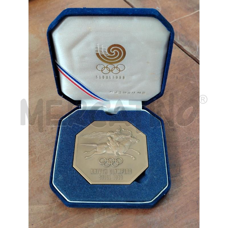MEDAGLIA SEOUL 1988 OLIMPIADI CON SCATOLA ORIGINALE | Mercatino dell'Usato Manduria 1