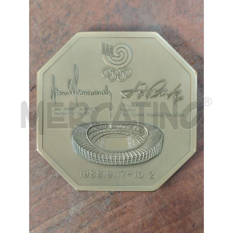 MEDAGLIA SEOUL 1988 OLIMPIADI CON SCATOLA ORIGINALE | Mercatino dell'Usato Manduria 3
