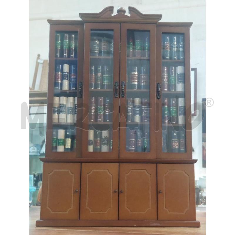 MINI LIBRERIA COLLEZIONE 60 PZ LIBRICINI DEA LEGNO PICCOLE MANCANZE | Mercatino dell'Usato Manduria 1