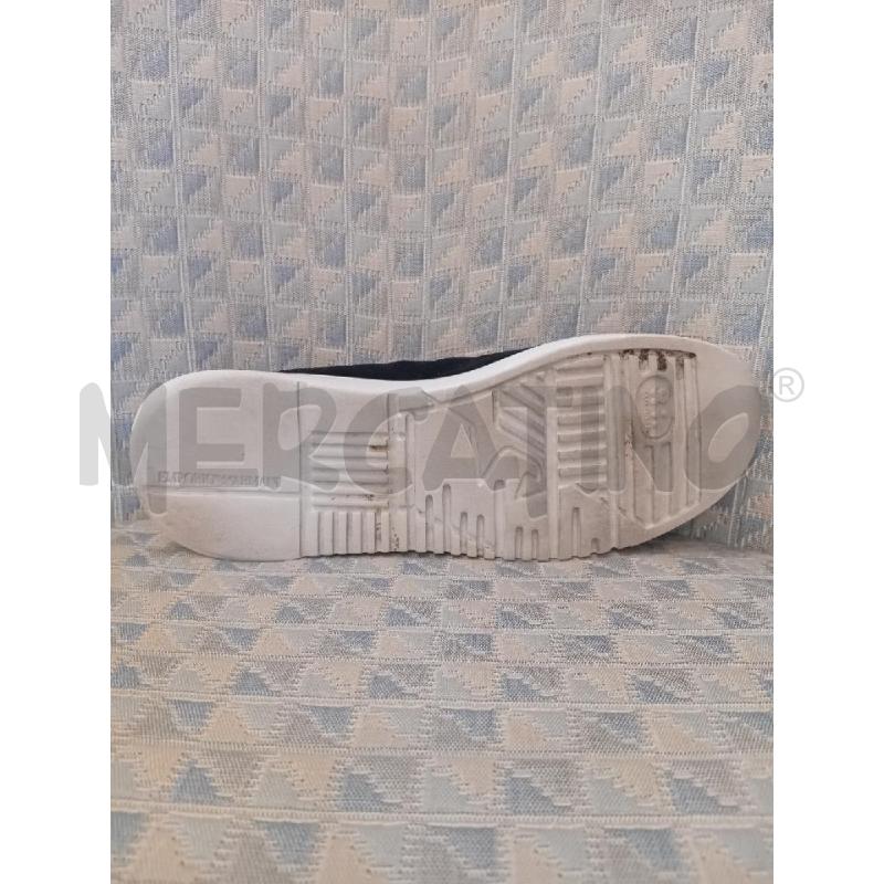 MOCASSINI DONNA EMPORIO ARMANI VELLUTO NERO | Mercatino dell'Usato Manduria 4