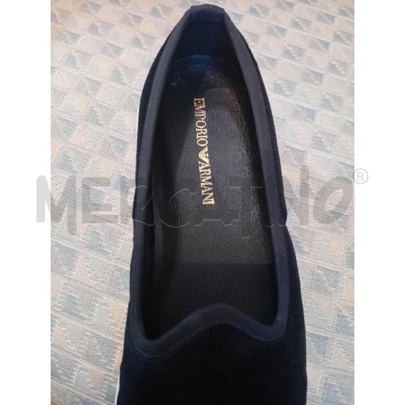 MOCASSINI DONNA EMPORIO ARMANI VELLUTO NERO | Mercatino dell'Usato Manduria 5