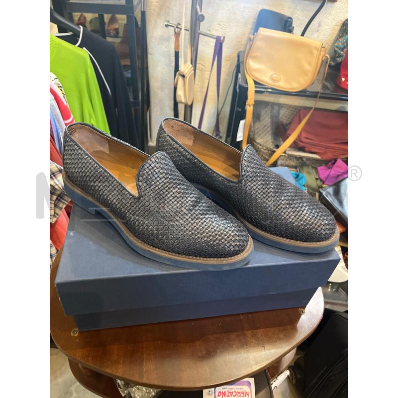 MOCASSINI UOMO 41 MARECHIARO 1962 PELLE BLU  | Mercatino dell'Usato Manduria 1