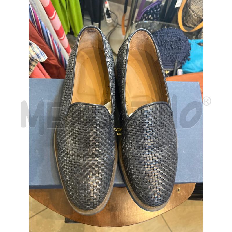 MOCASSINI UOMO 41 MARECHIARO 1962 PELLE BLU  | Mercatino dell'Usato Manduria 2
