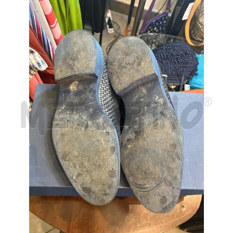MOCASSINI UOMO 41 MARECHIARO 1962 PELLE BLU  | Mercatino dell'Usato Manduria 3