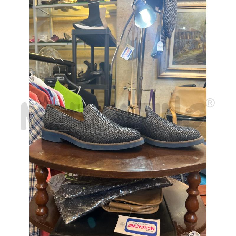 MOCASSINI UOMO 41 MARECHIARO 1962 PELLE BLU  | Mercatino dell'Usato Manduria 4